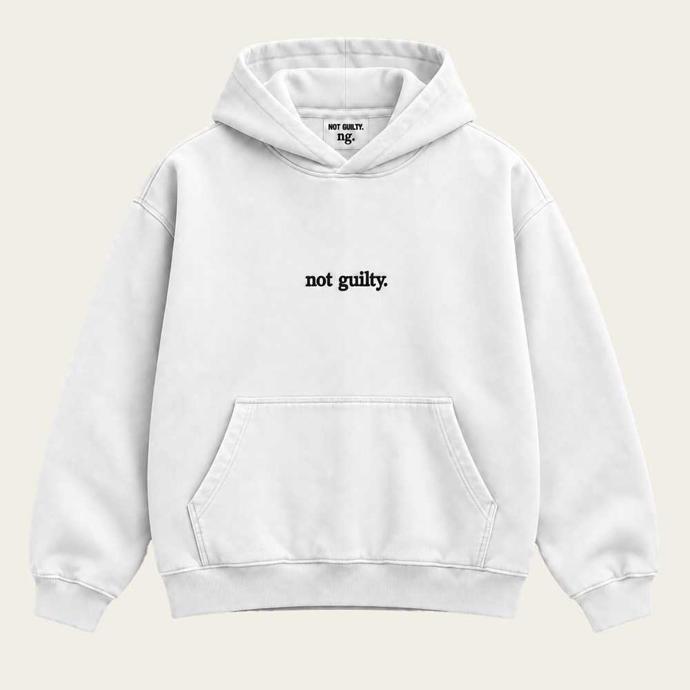 Signature Sweatshirt, white, front view